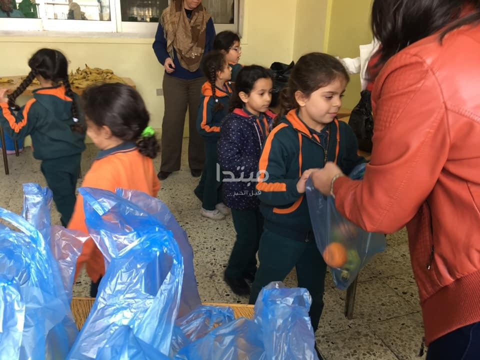مبادرة طلبة مدرسة كلية رمسيس الجديدة الدولية