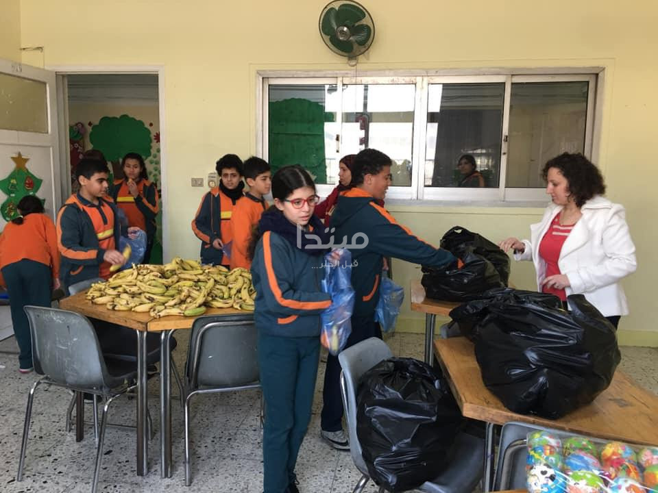 مبادرة طلبة مدرسة كلية رمسيس الجديدة الدولية