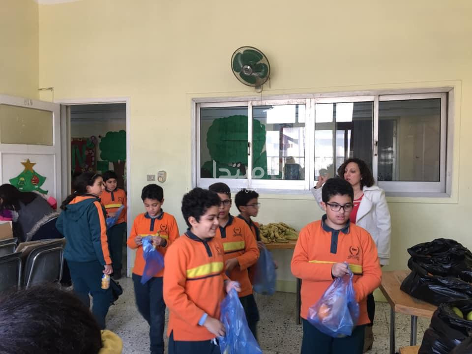 مبادرة طلبة مدرسة كلية رمسيس الجديدة الدولية