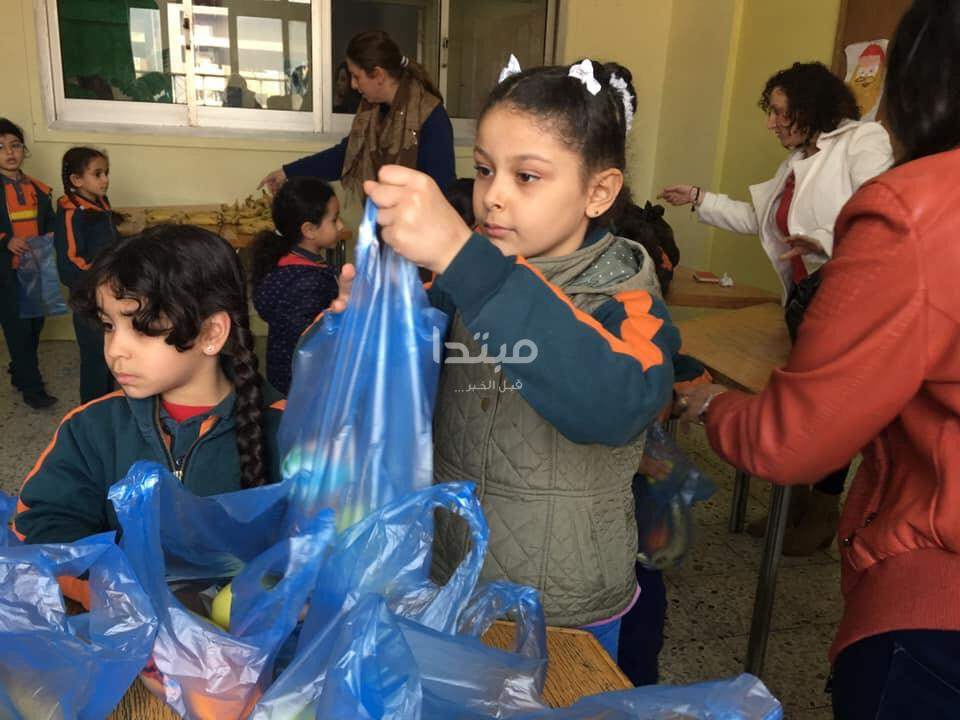 مبادرة طلبة مدرسة كلية رمسيس الجديدة الدولية