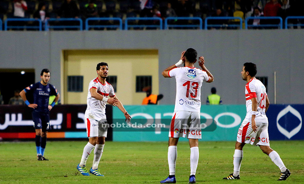 الزمالك يتعادل أمام بيراميدز