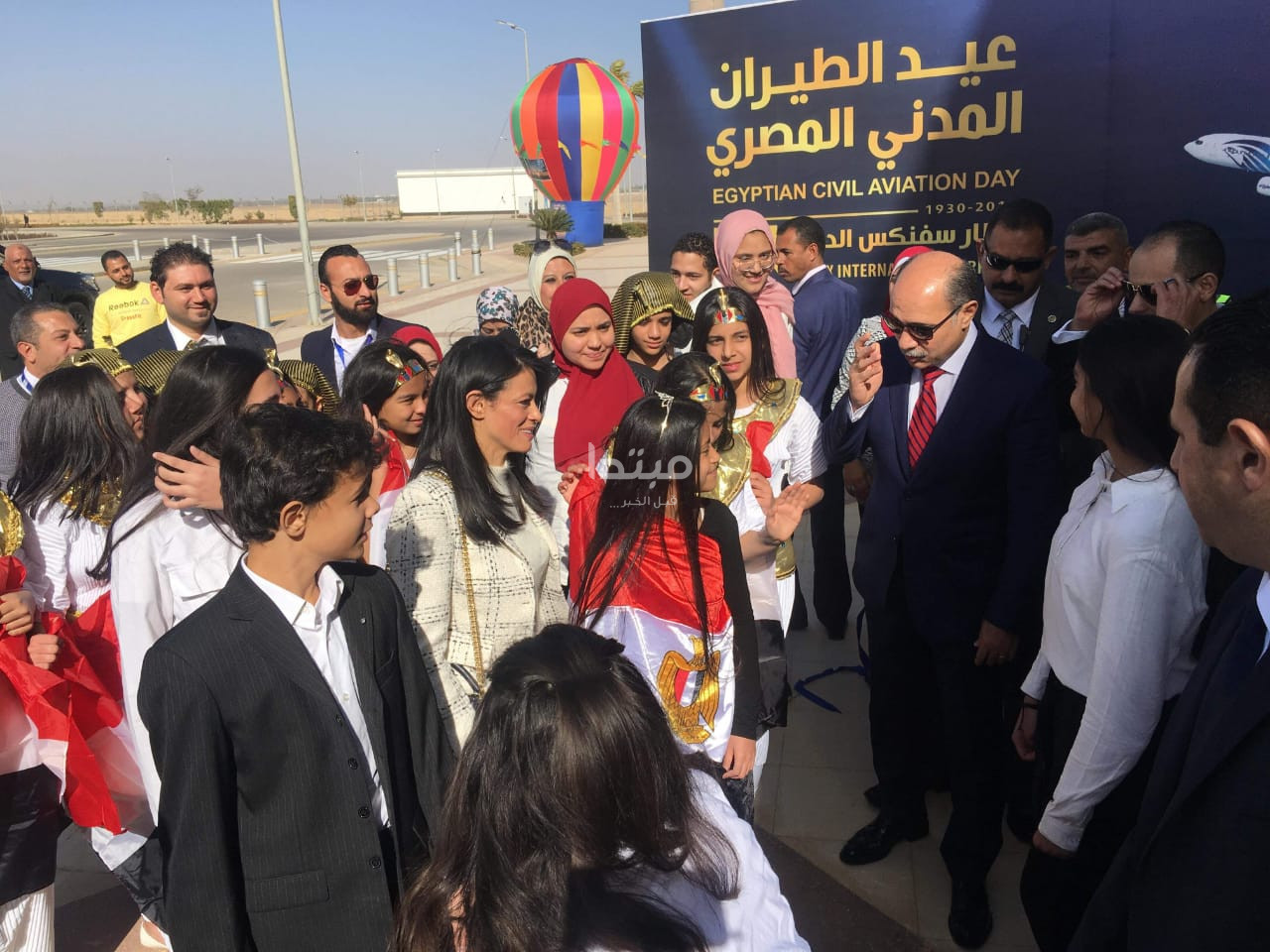 الاحتفال بعيد الطيران المدنى
