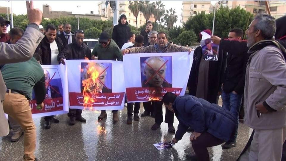 مظاهرات ليبيا