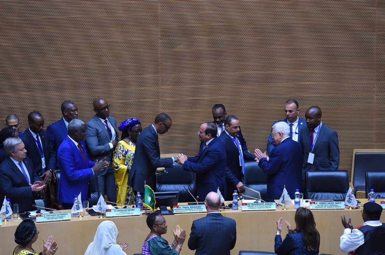 الرئيس السيسى خلال رئاسة الاتحاد الإفريقى