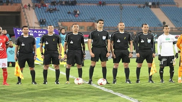 حكام مباراة الأهلى والحدود