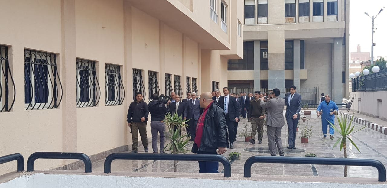 ملحق جديد لمبنى محكمة المنصورة الابتدائية