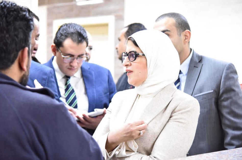 وزيرة الصحة