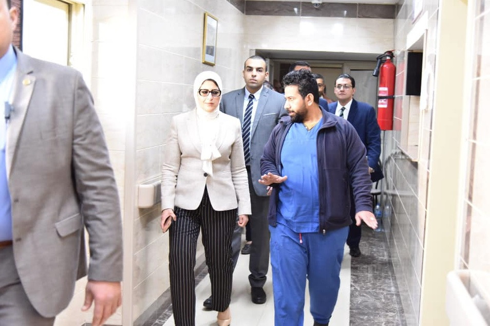 وزيرة الصحة