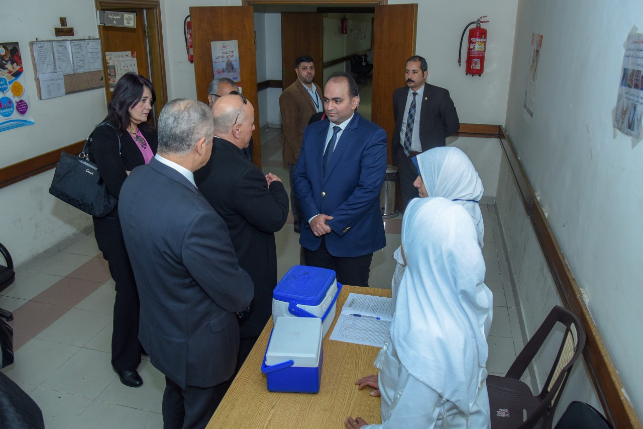 انطلاق حملة التطعيم ضد شلل الأطفال بالإسكندرية