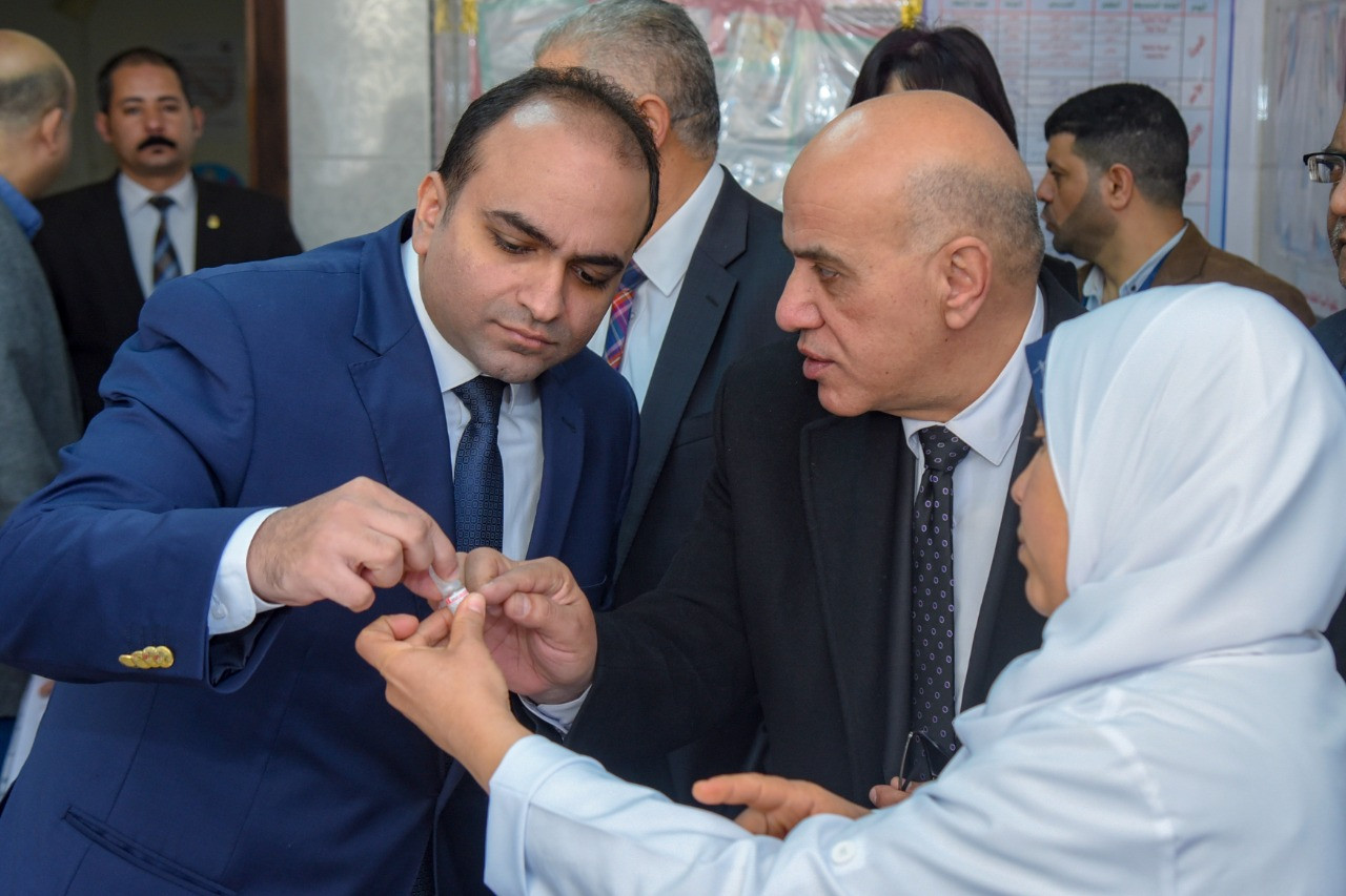 انطلاق حملة التطعيم ضد شلل الأطفال بالإسكندرية