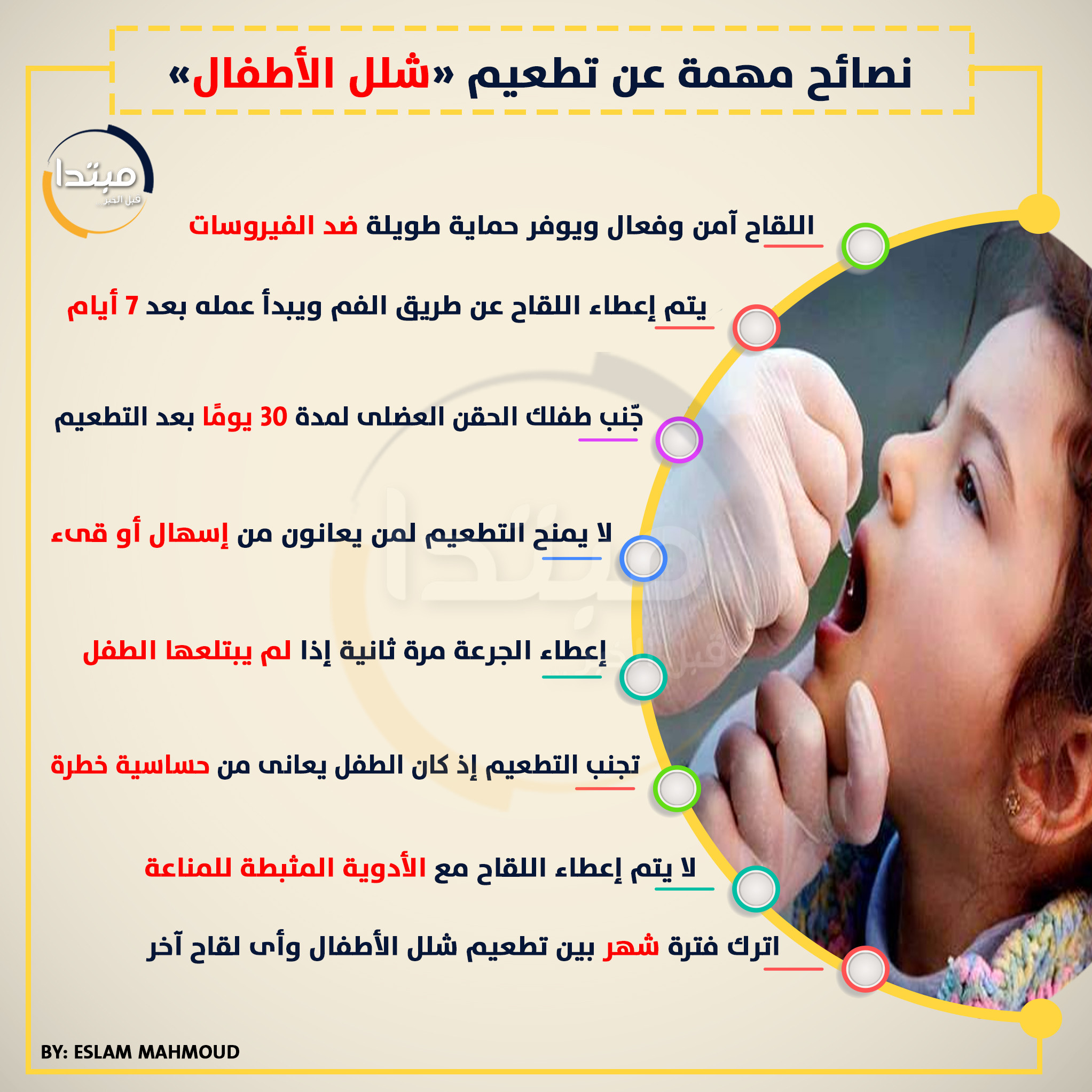 تطعيم شلل الاطفال