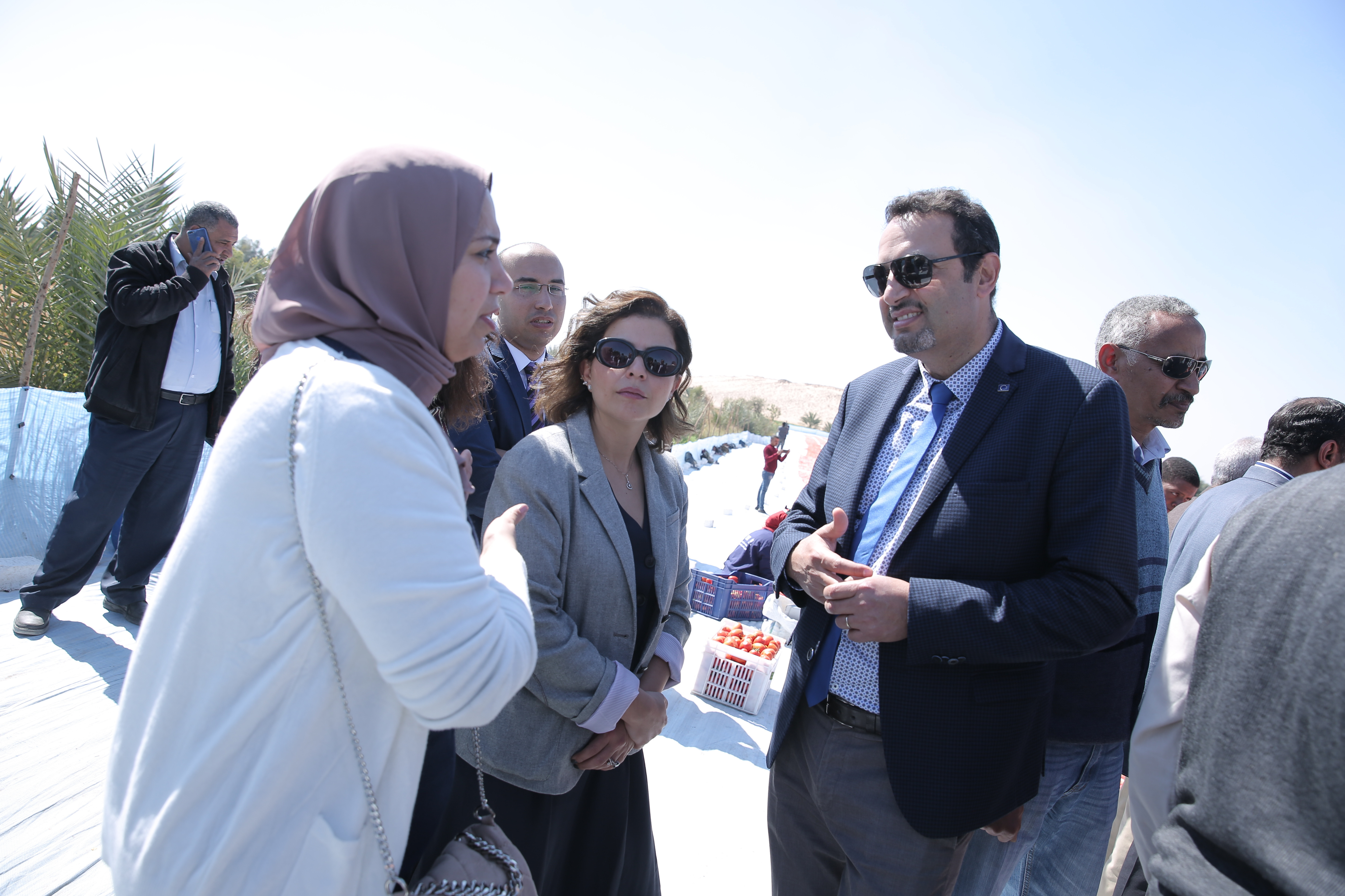 ابراهيم العافية الوزير المفوض للاتحاد الاوروبى مصر