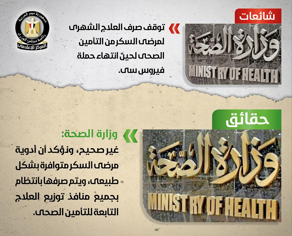 شائعات ينفيها مجلس الوزراء