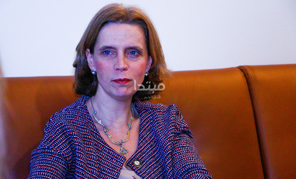 سفيرة بلجيكا فى مصر