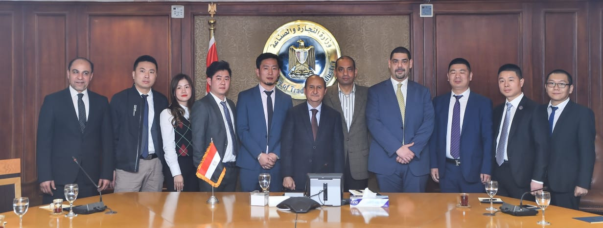 اجتماع نصار بوفد صينى
