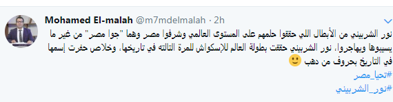 نور الشربينى