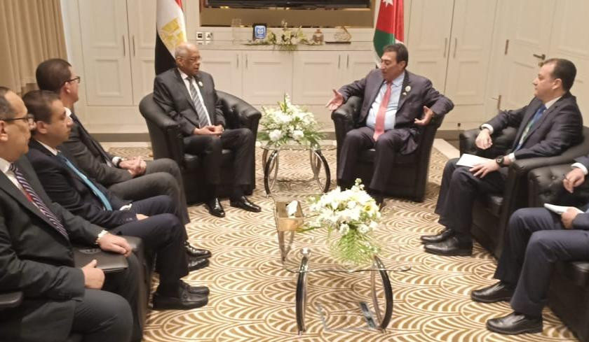 عبد العال يلتقى رئيس النواب الأردنى