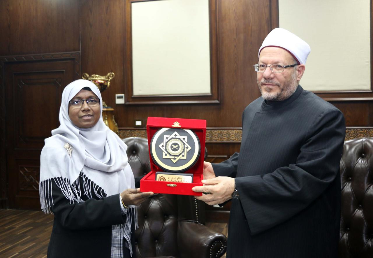 وفد الجامعة الإسلامية بجزر المالديف