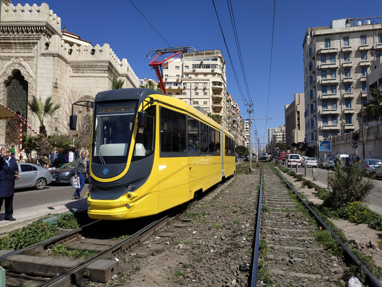 ترام الإسكندرية الجديد