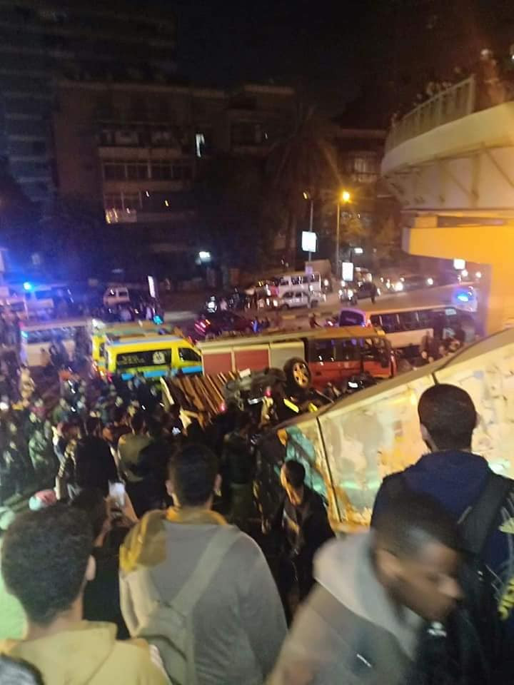 انقلاب سيارة شرطة