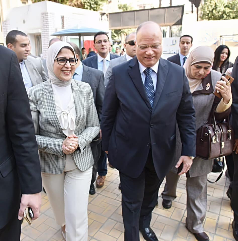 وزيرة الصحة