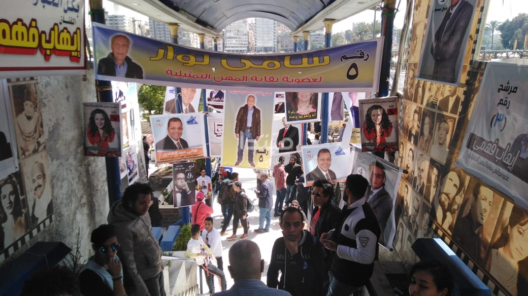 انتخابات نقابة المهن التمثيلية