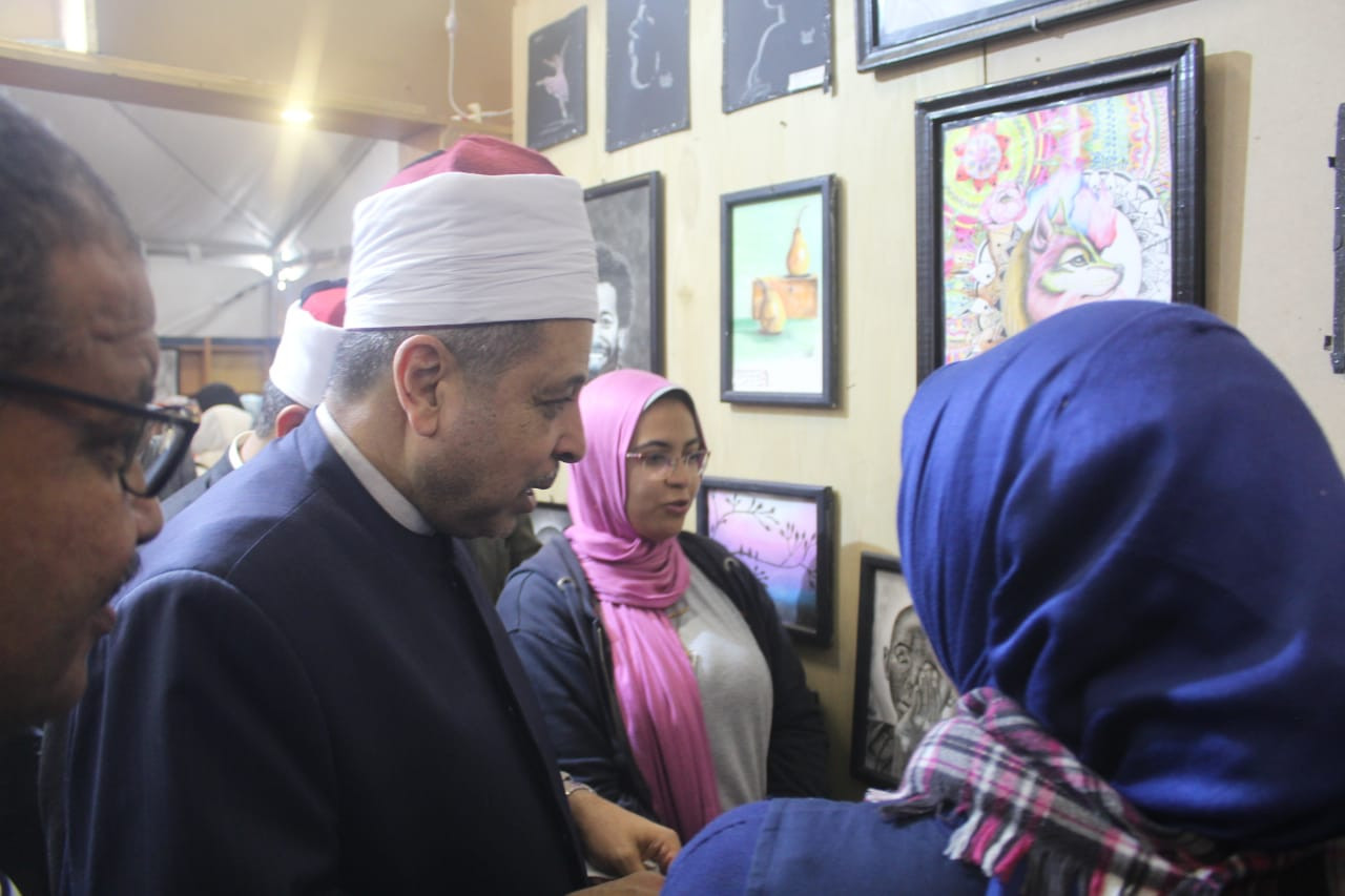 جناح الأزهر فى معرض الإسكندرية الدولى للكتاب
