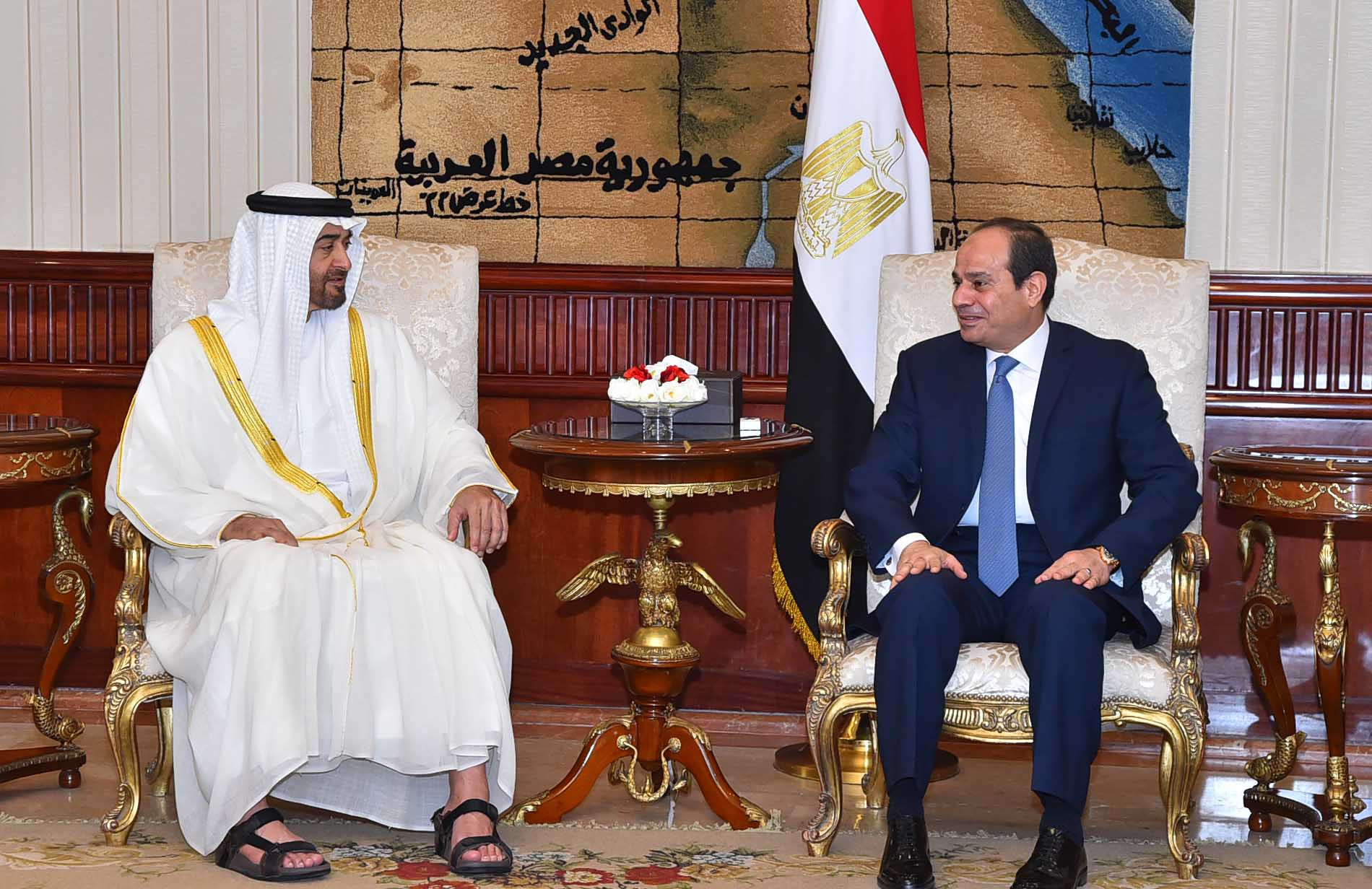 السيسي ومحمد بن زايد