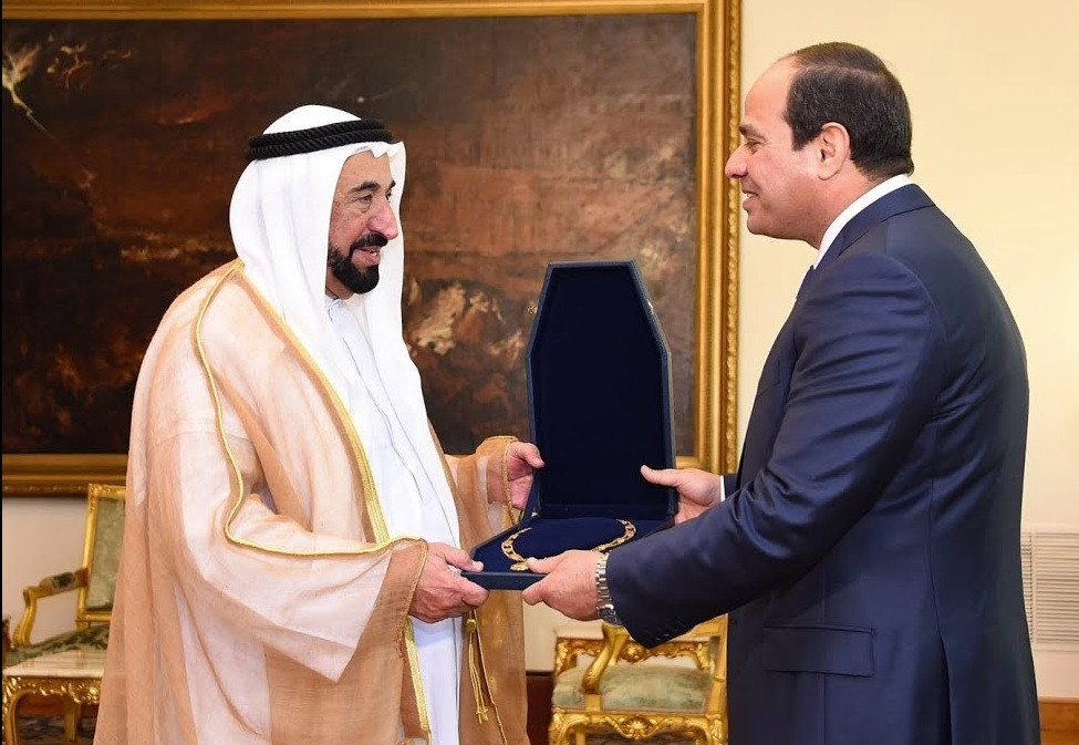 السيسى والقاسمى