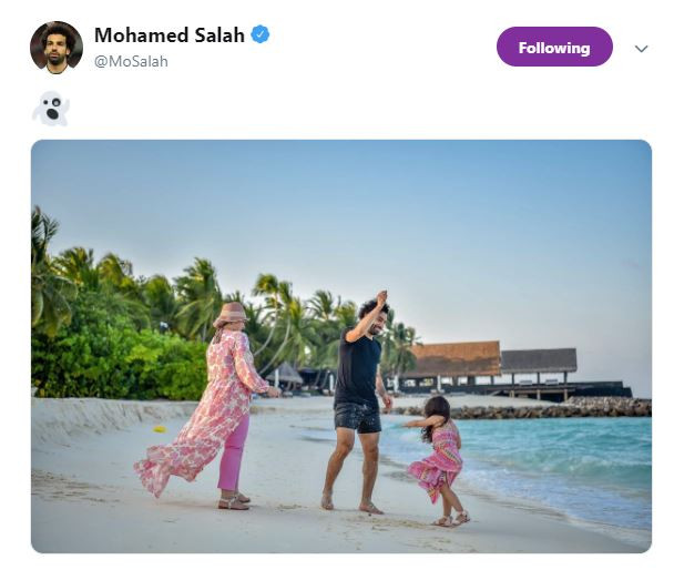 صلاح وزوجته وابنته