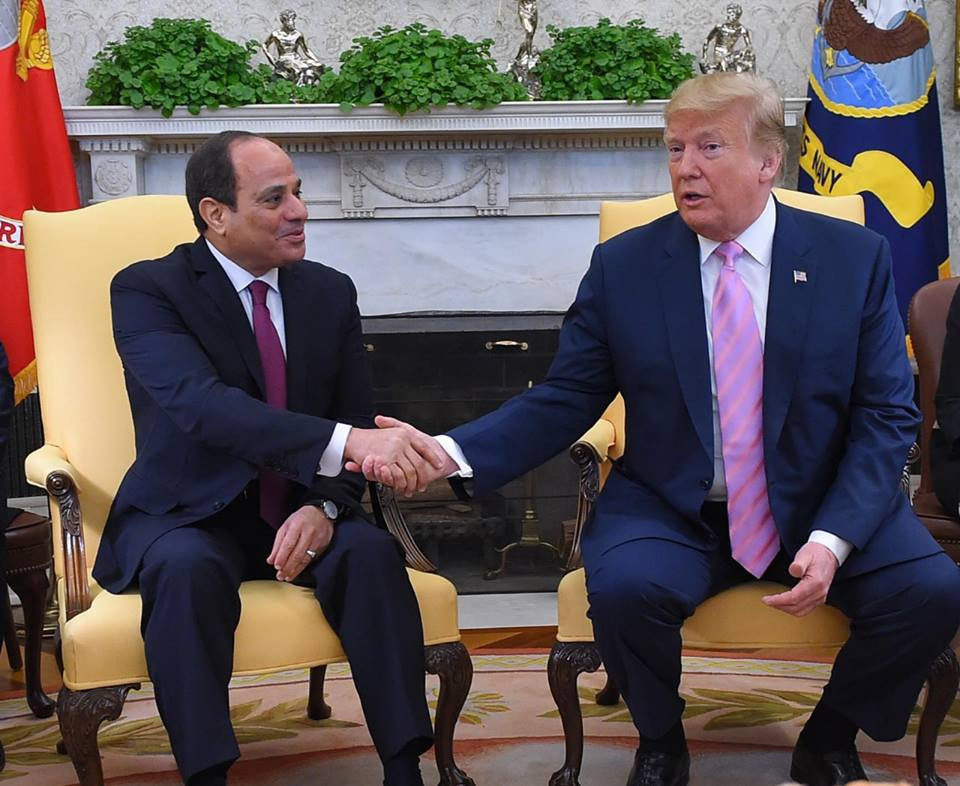الرئيس السيسى وترامب