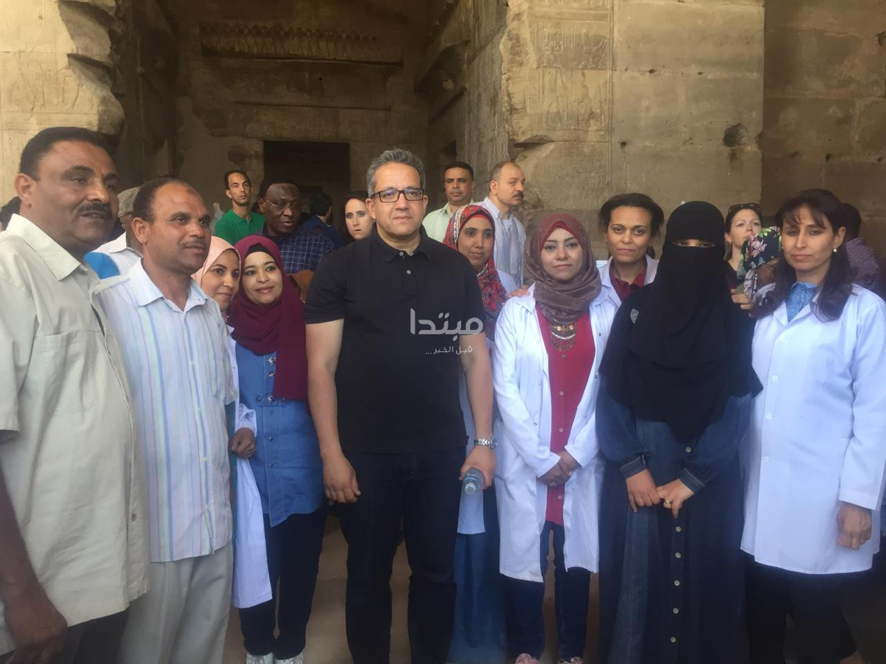 افتتاح معبد الإيبت