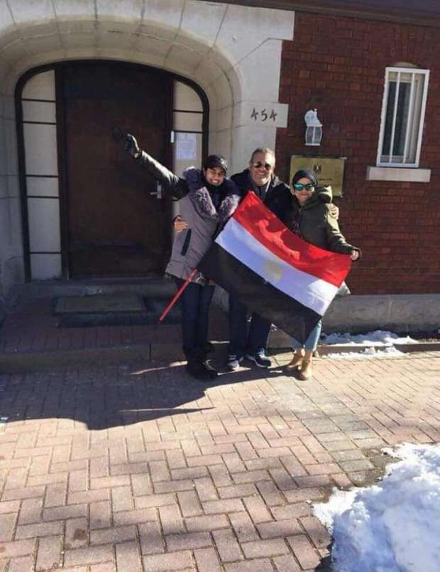 تصويت المصريين فى كندا
