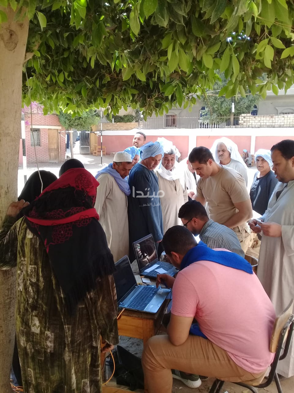 الاستفتاء فى سمالوط