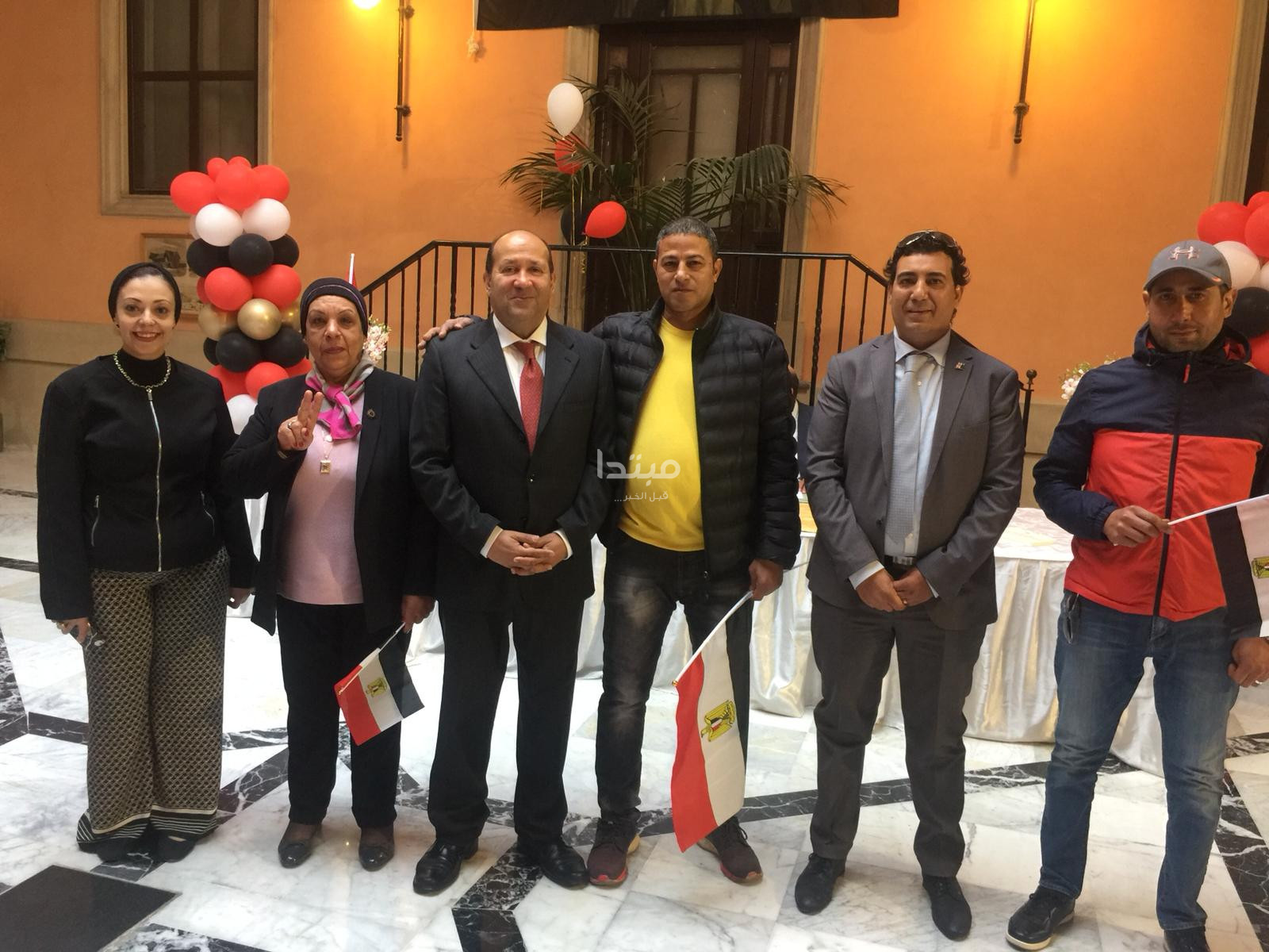الجالية المصرية بروما