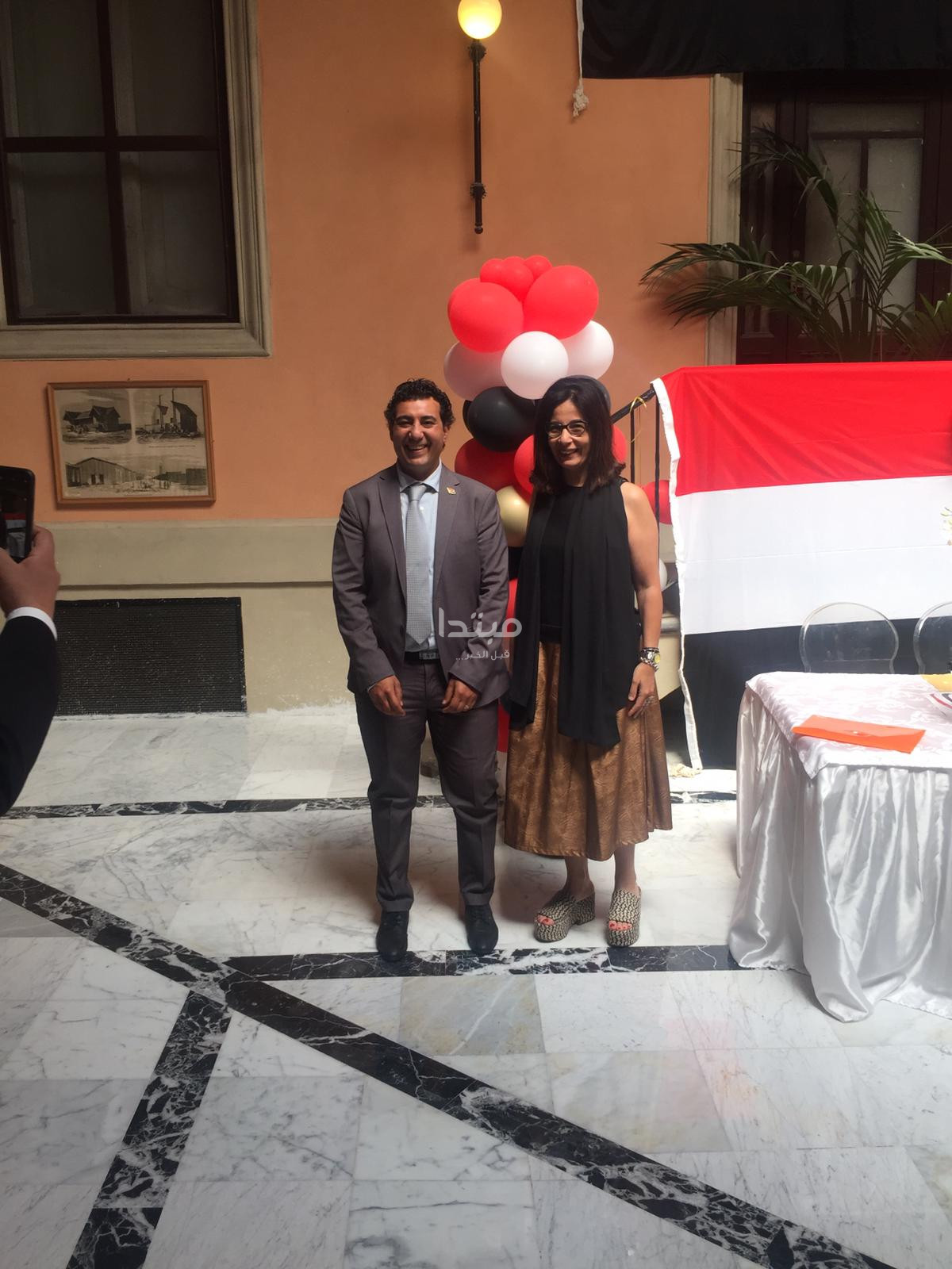 الجالية المصرية بروما
