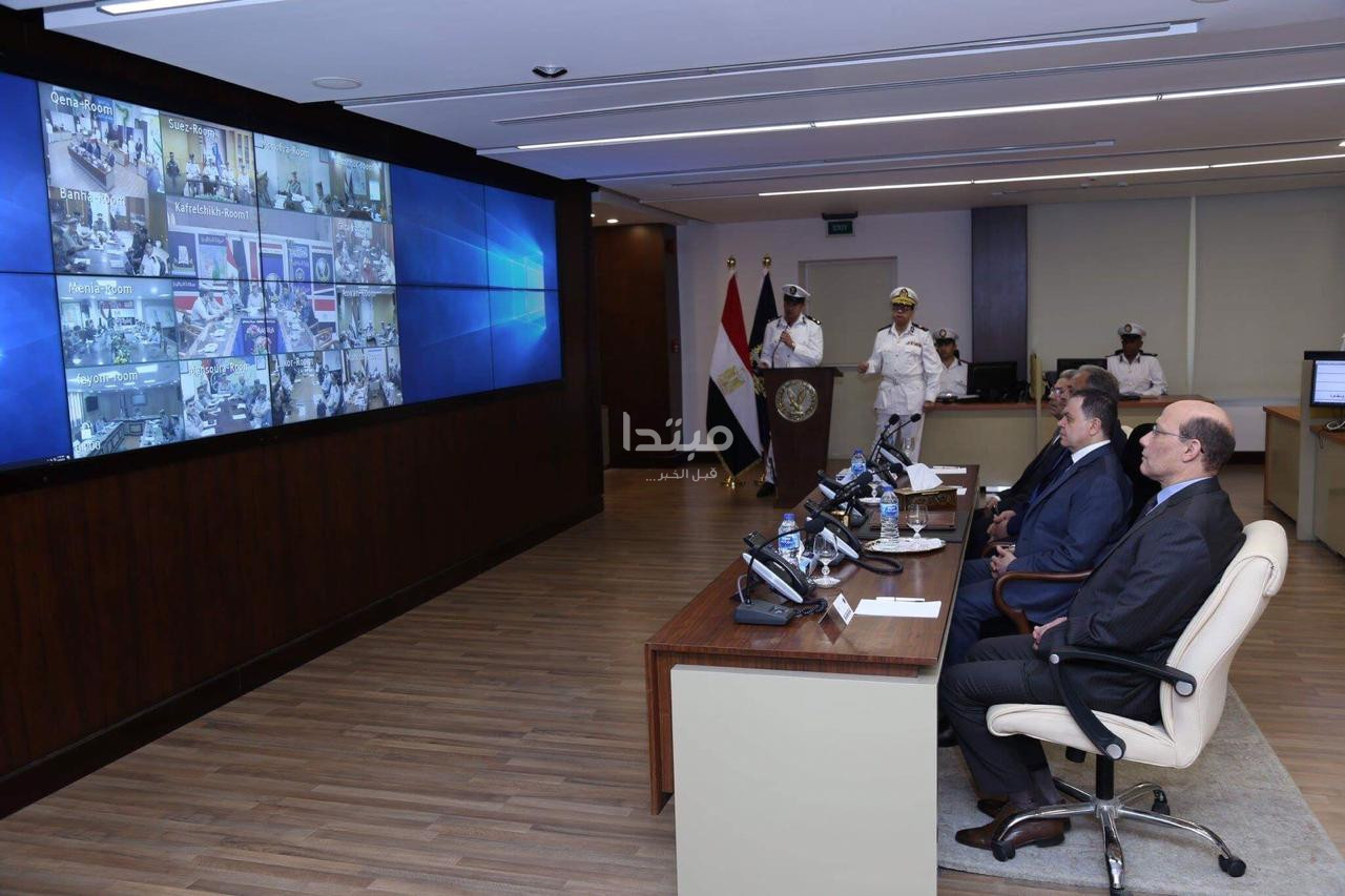 وزير الداخلية يتابع بالفيديو كونفرانس تأمين الاستفتاء على التعديلات