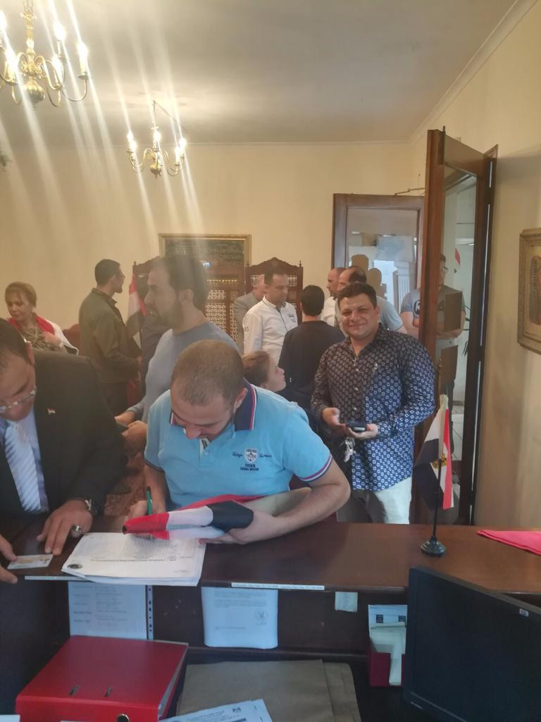 أبناء الجالية المصرية بجنوب إفريقيا