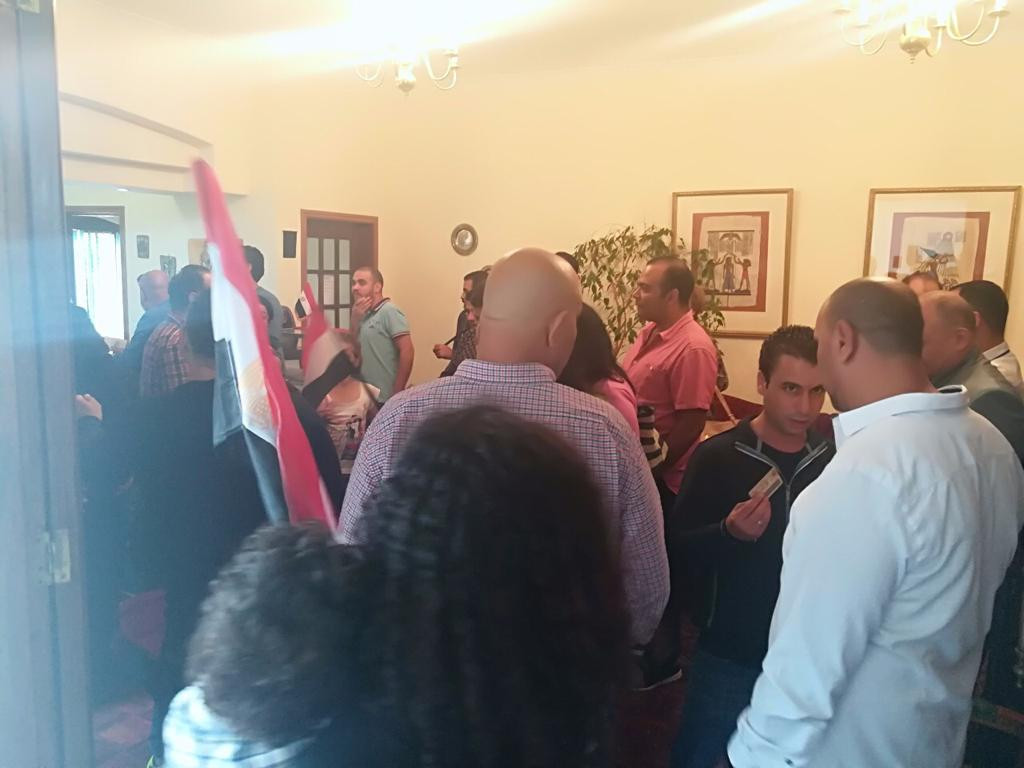 أبناء الجالية المصرية بجنوب إفريقيا