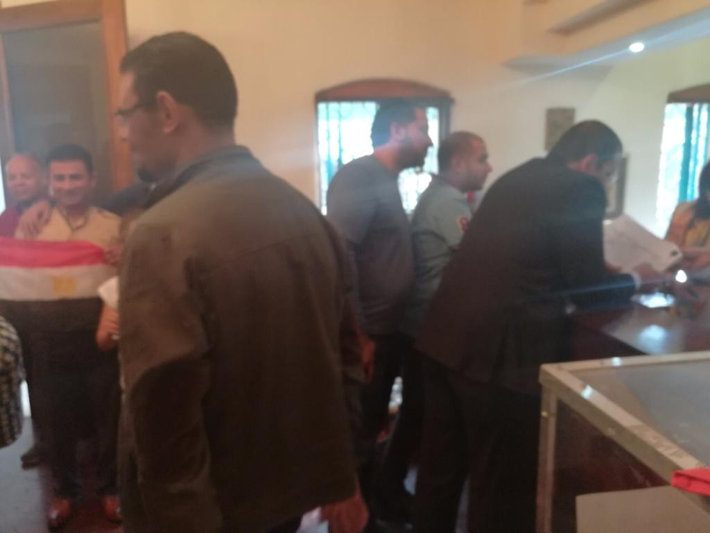 أبناء الجالية المصرية بجنوب إفريقيا