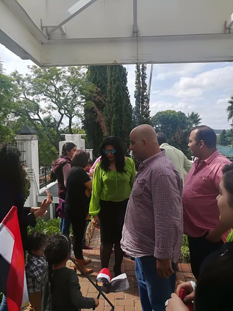 أبناء الجالية المصرية بجنوب إفريقيا