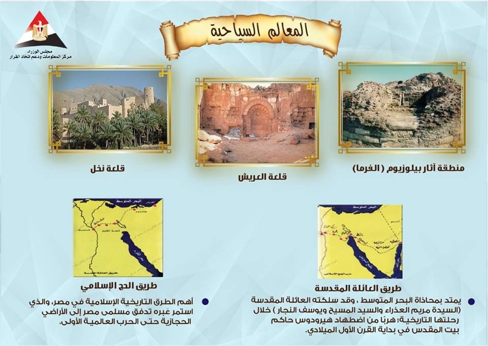 المعالم السياحية بشمال سيناء