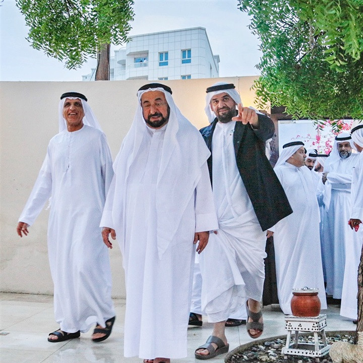 حسين الجسمى وحاكم الشارقة