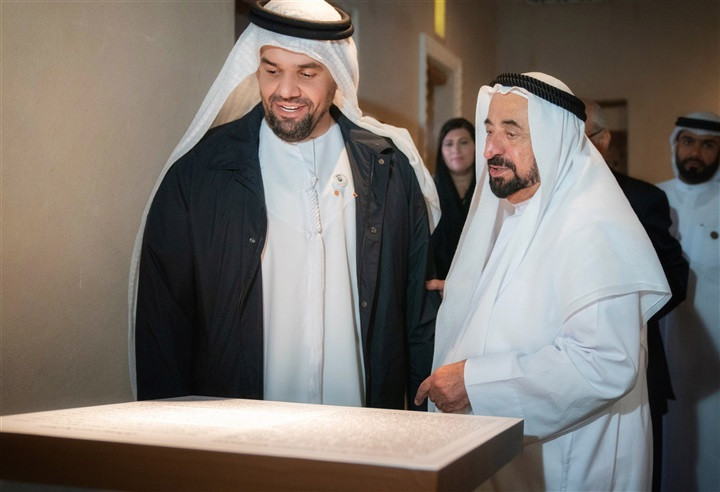حسين الجسمى وحاكم الشارقة