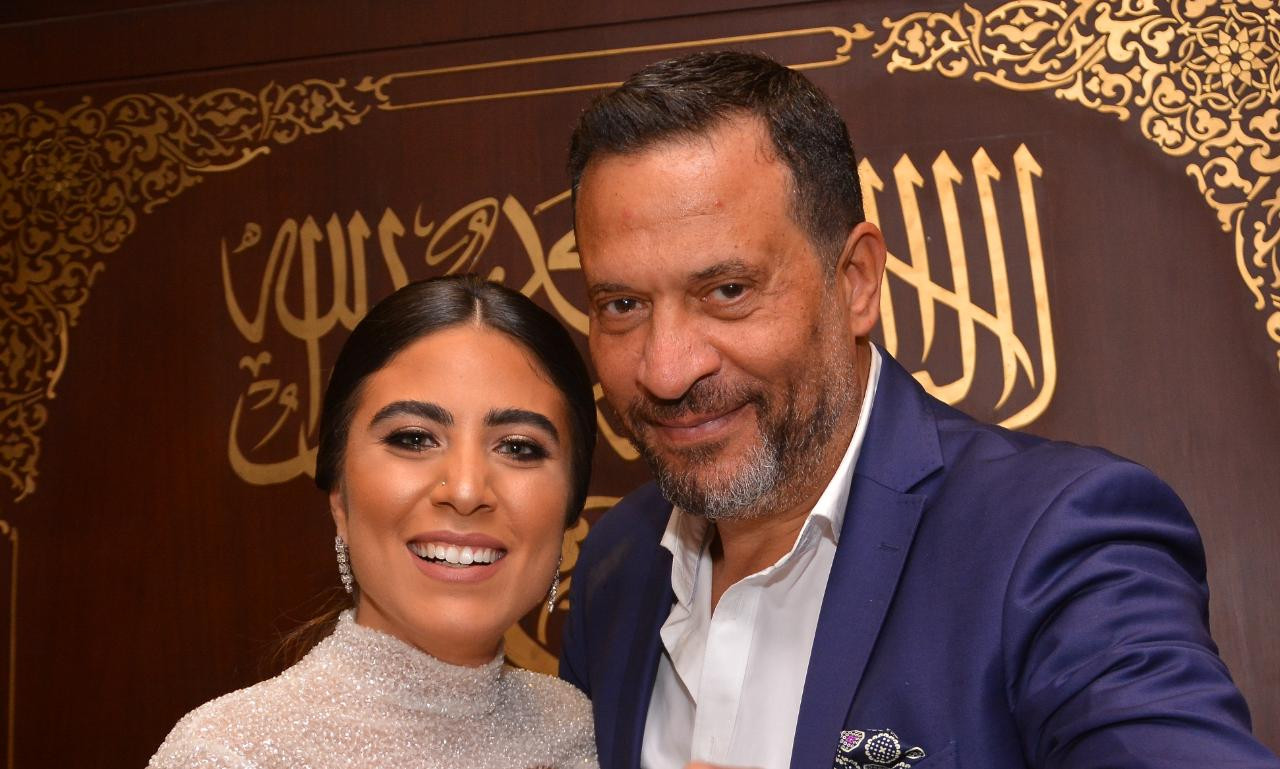 ماجد المصرى يحتفل بعقد قران ابنه