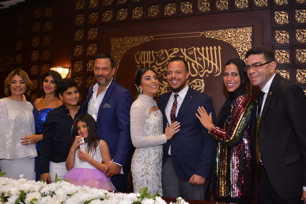 ماجد المصرى يحتفل بعقد قران ابنه
