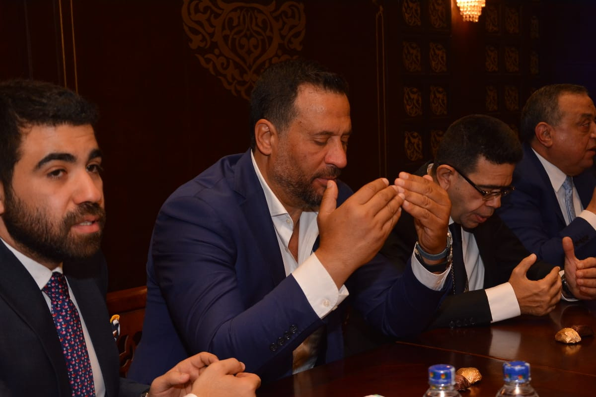 ماجد المصرى يحتفل بعقد قران ابنه