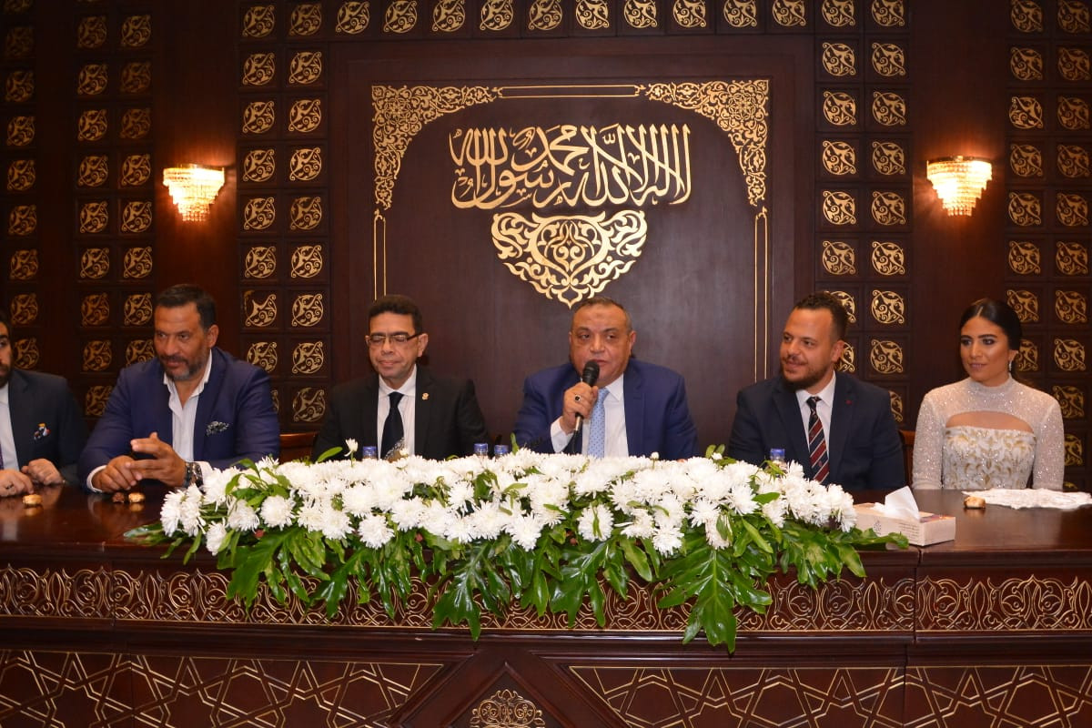 ماجد المصرى يحتفل بعقد قران ابنه