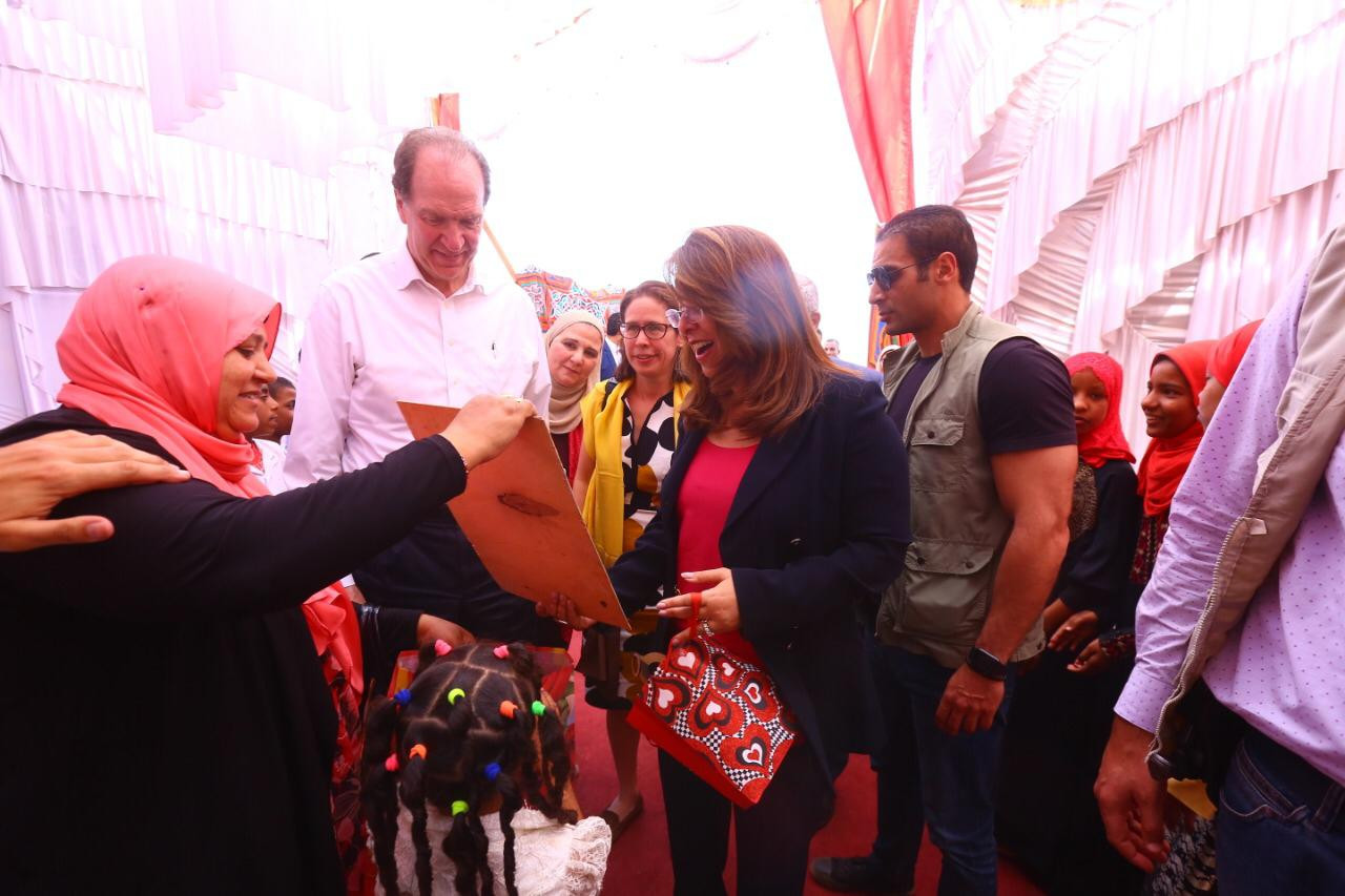 غادة والى ورئيس مجموعة البنك الدولى