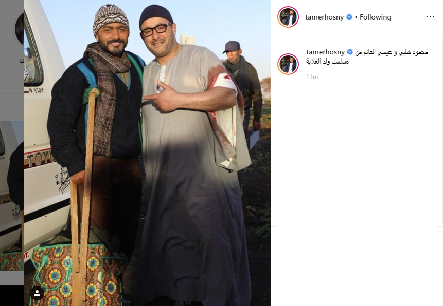 تامر حسنى و أحمد السقا